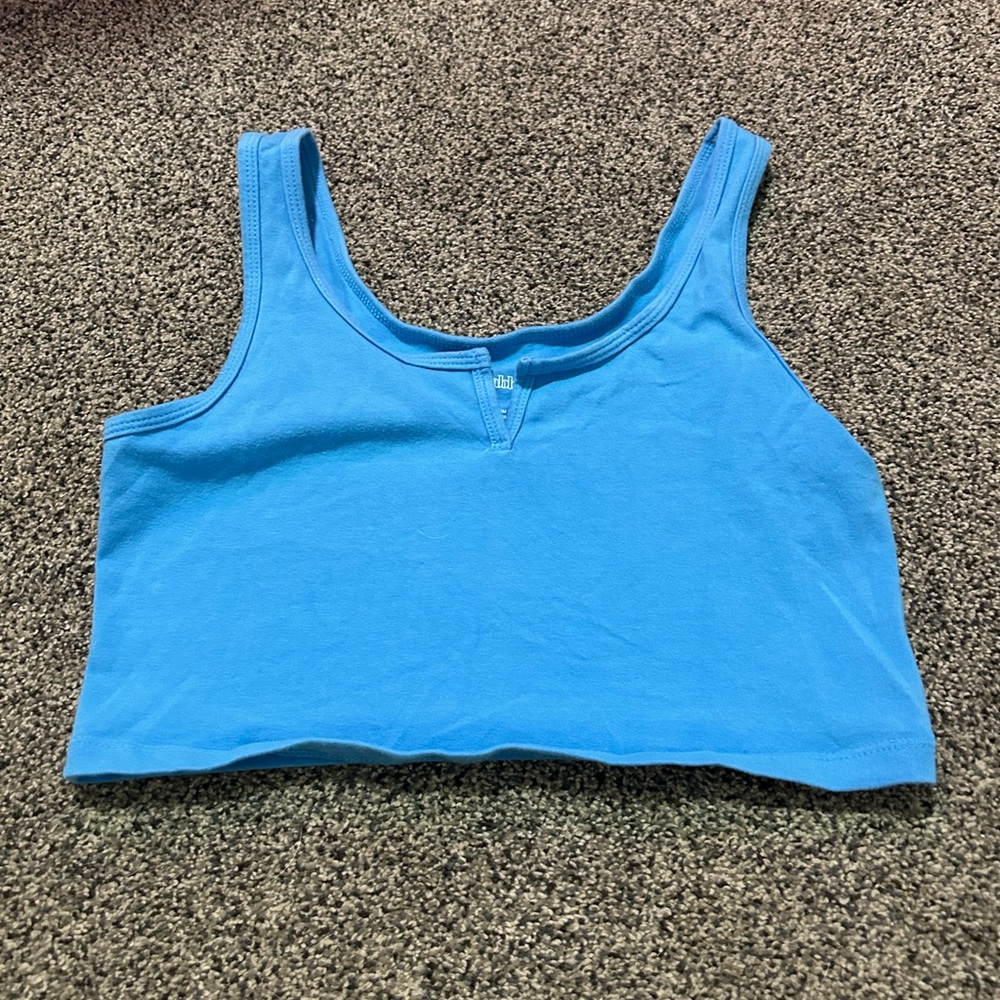 Wild Fable Vibrant Blue Tank Top
